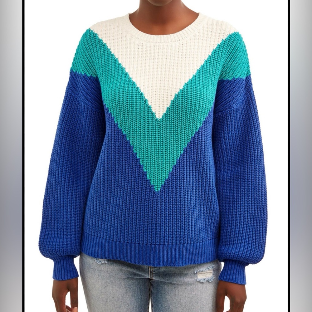 Time and Tru Women's Chevron Shaker size xl‎